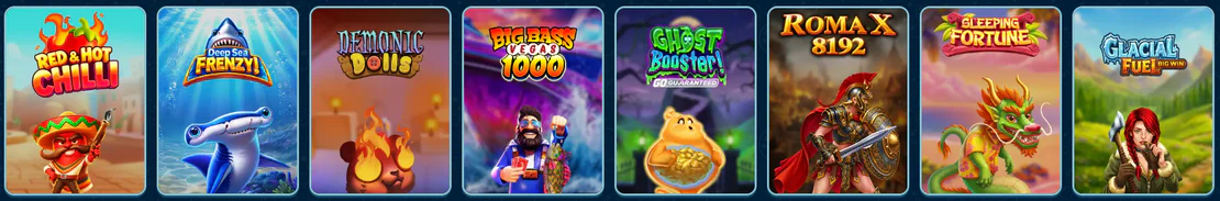Spellen bij MegaFishWins